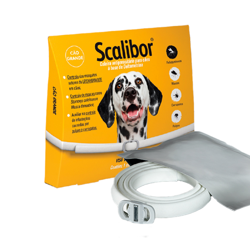 Coleira Antiparasitas Scalibor - Cão grande porte 