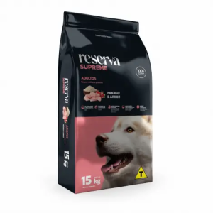 Ração Reserva Supreme Adulto Raças Médias e Grandes - 15 Kg 