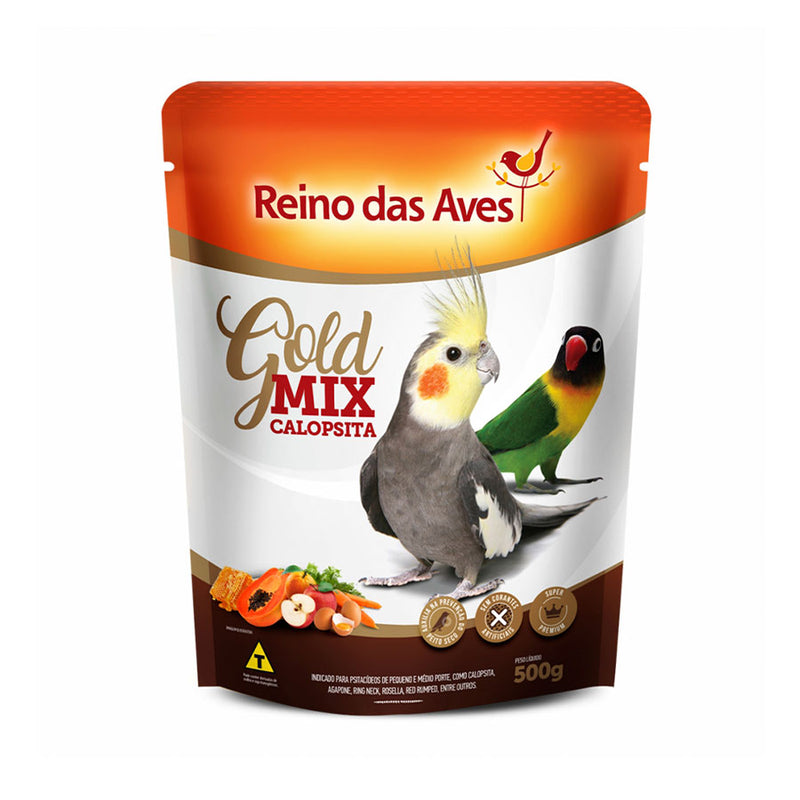 Ração Reino das Aves - Gold Mix Calopsita