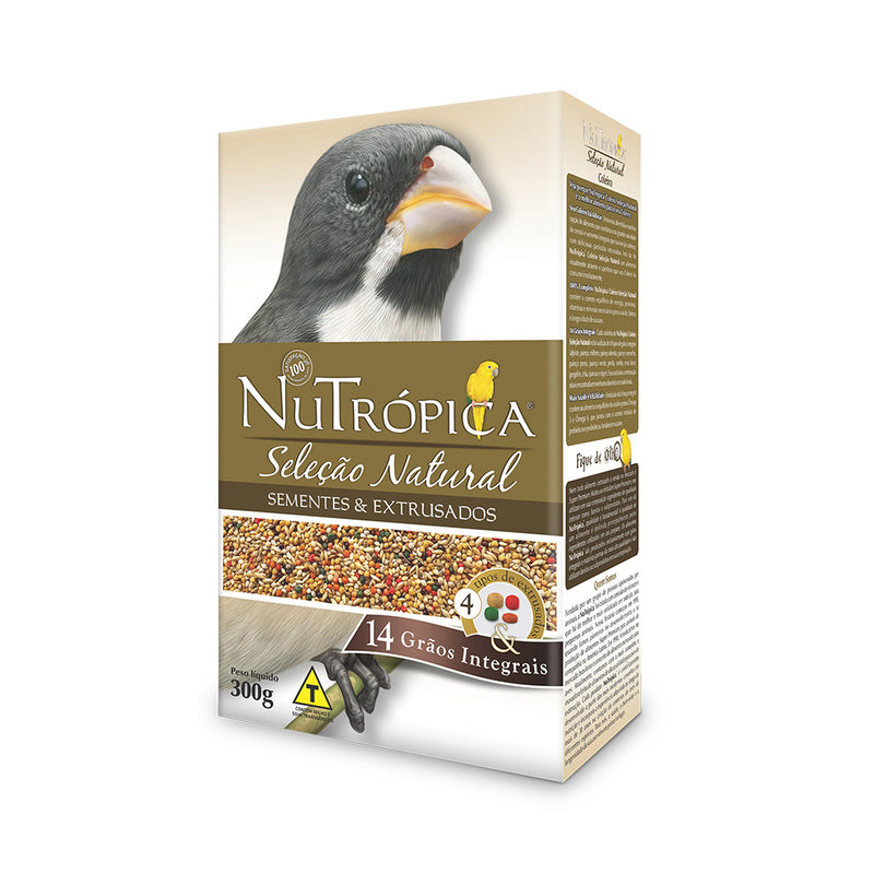 Ração Nutrópica Seleção Natural para Coleiro  - 300Gr. / 5 Kg