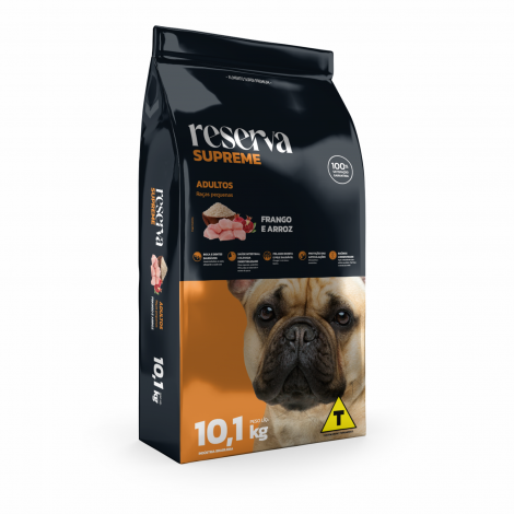 Ração Reserva Supreme - Adulto Raças Pequenas - 3 Kg / 10,1 Kg