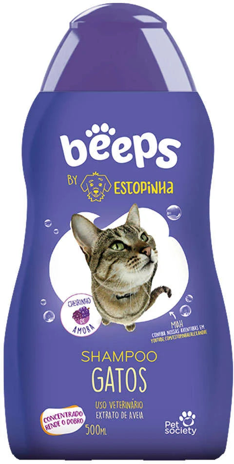 Shampoo Beeps Gatos-500ml